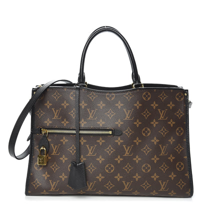 Louis Vuitton Monogram Popincourt MM Black 1 of 10