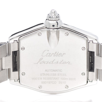 Cartier Stainless Steel 37mm Roadster Automatic Watch 5 of 9