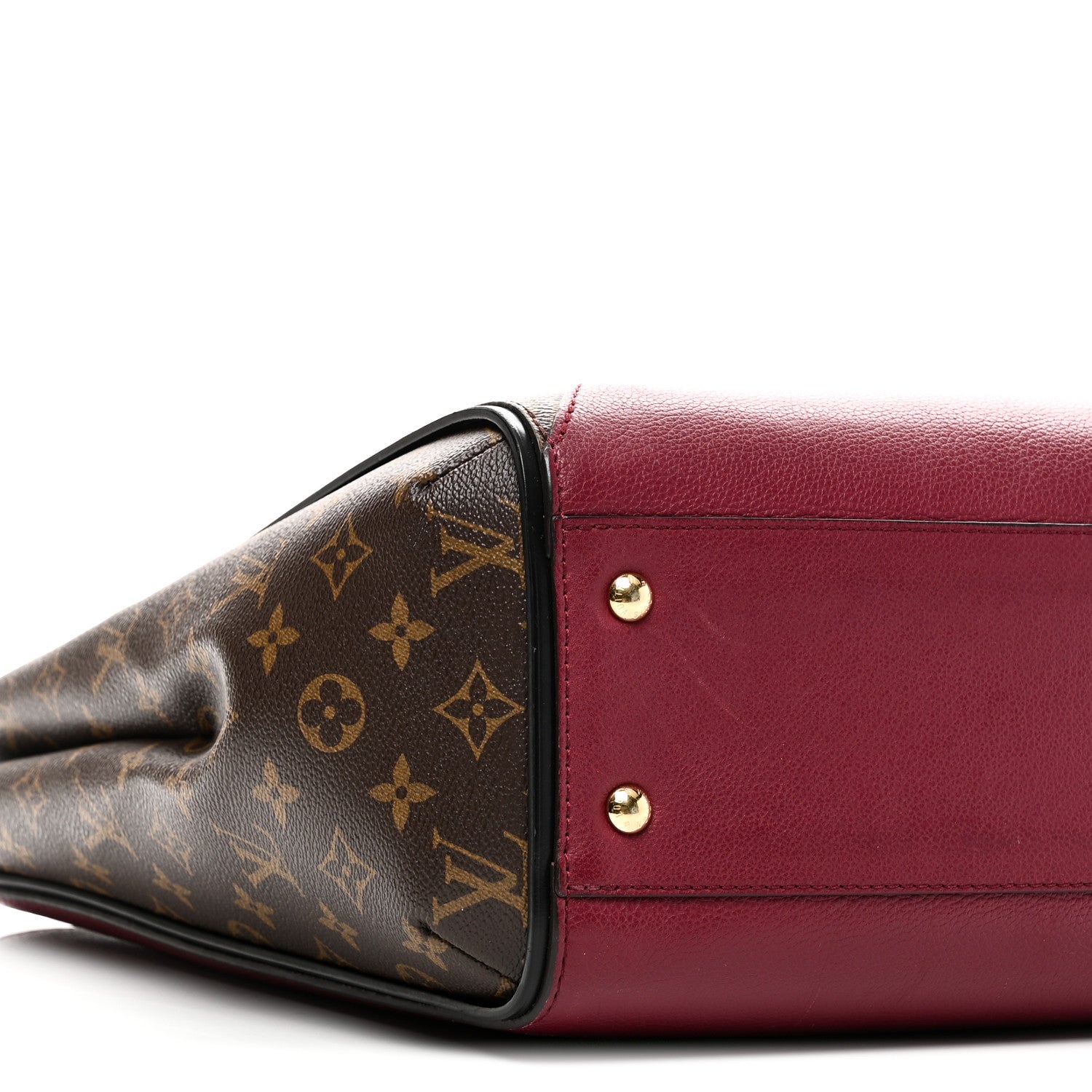 Louis Vuitton Calfskin Monogram Kimono Tote Grape 8 of 9