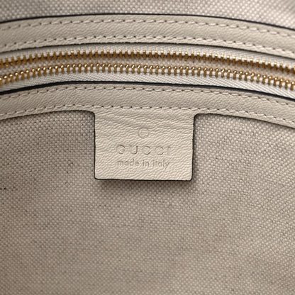 Gucci New Sakai Calfskin Lux Large Horsebit 1955 Tote Bag Mystic White 6 of 15