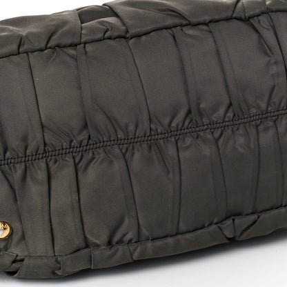 Prada Tessuto Nylon Gaufre Tote Fumo 18 of 40