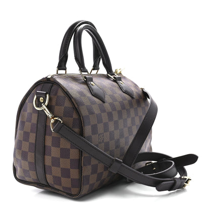 Louis Vuitton Damier Ebene Speedy Bandouliere 25 3 of 13