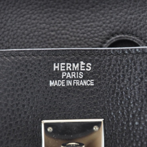 Taurillon Clemence BIRKIN 35 Black