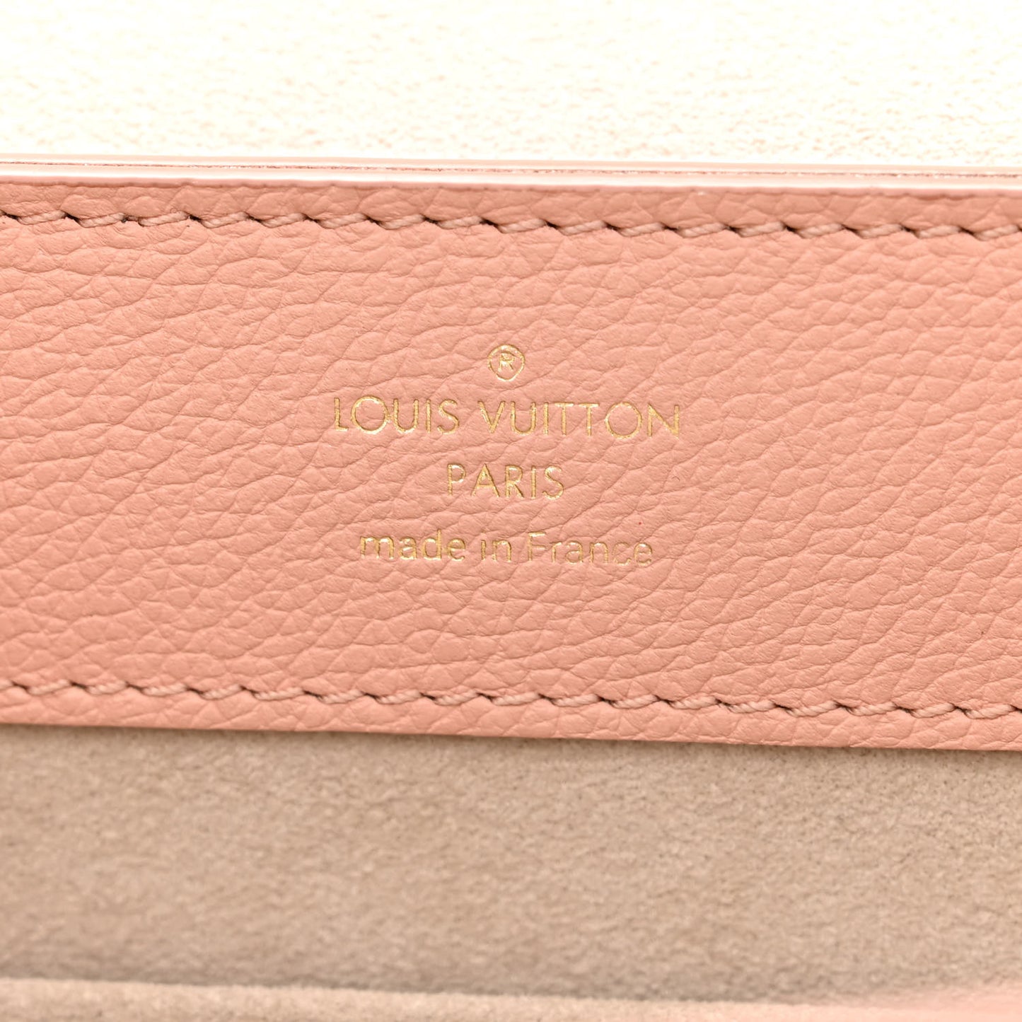 Soft Calfskin Mini Lockme Rose Trianon