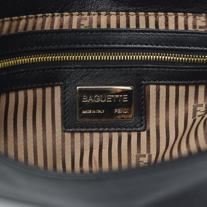 Fendi Calfskin Baguette Black 6 of 14