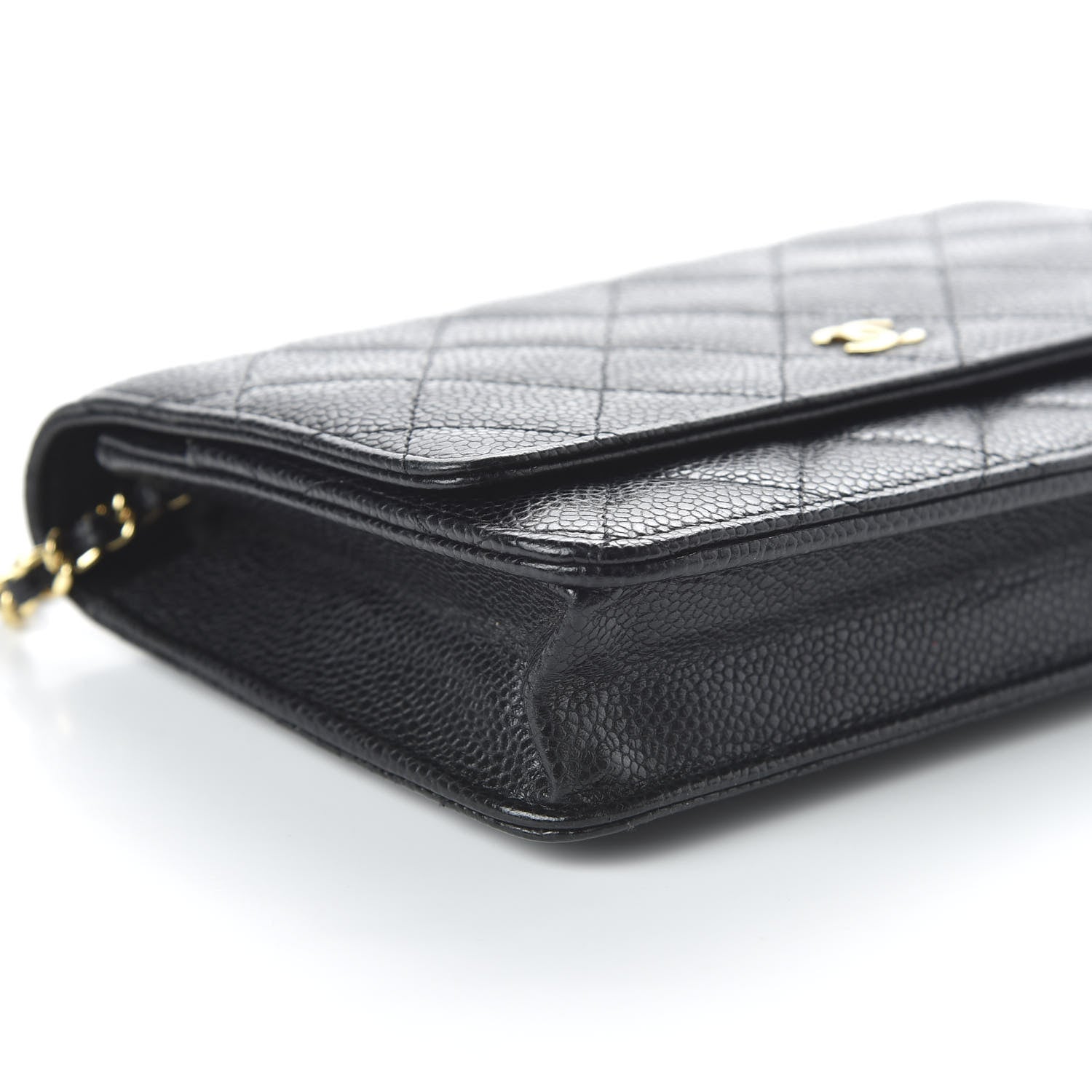 Chanel Caviar Quilted Wallet On Chain WOC Black 6 of 11