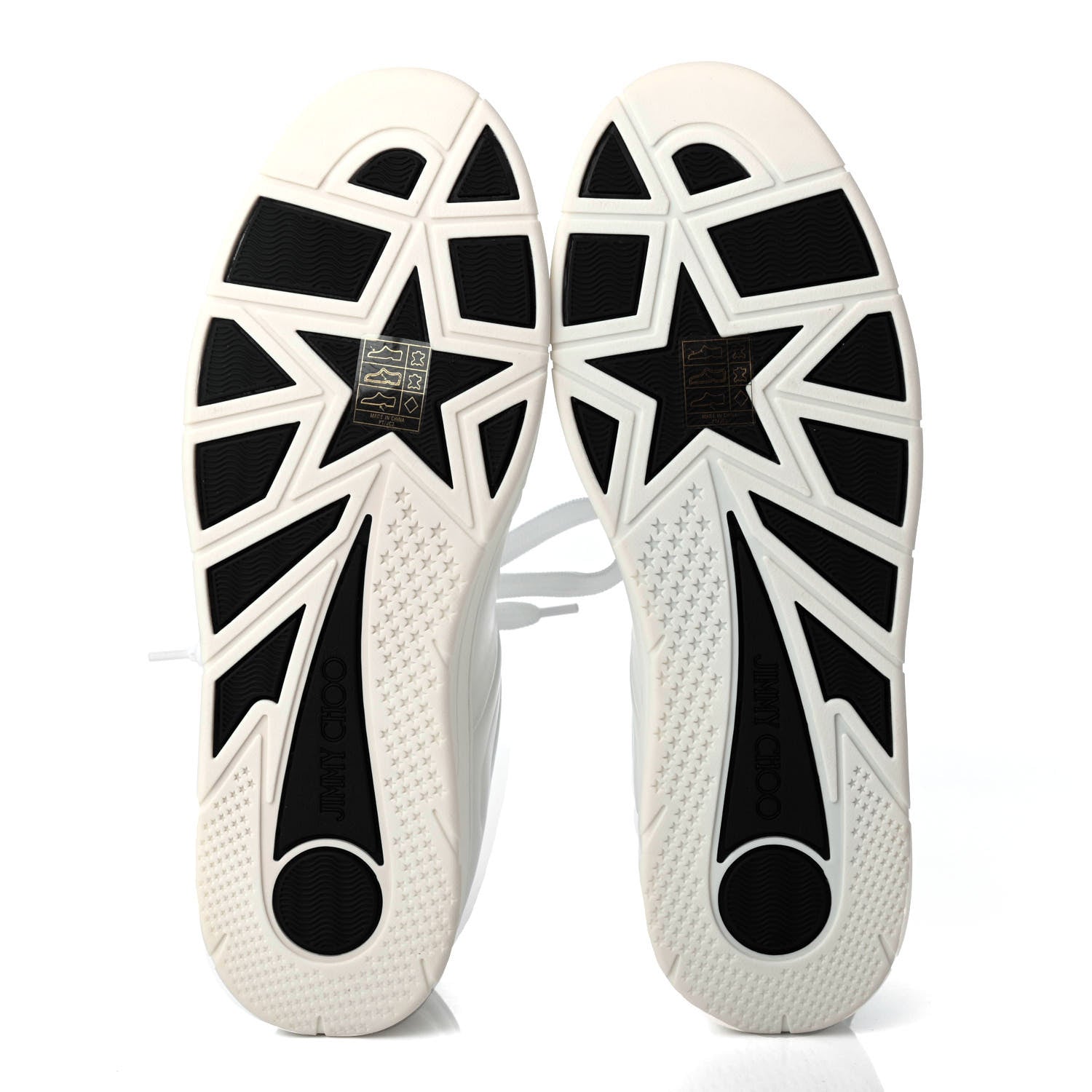 Jimmy Choo Calfskin Sneakers 39 White 4 of 4