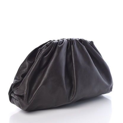 Bottega Veneta Smooth Butter Calf The Pouch Oversized Clutch Fondente 3 of 8