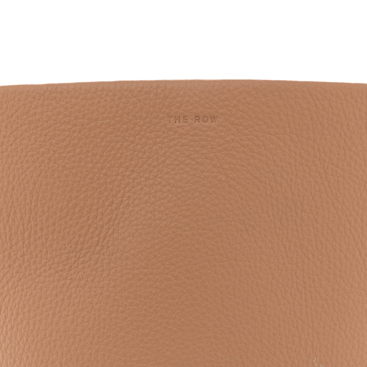 The Row Grained Calfskin Small N/S Park Tote Cinnamon 7 of 10