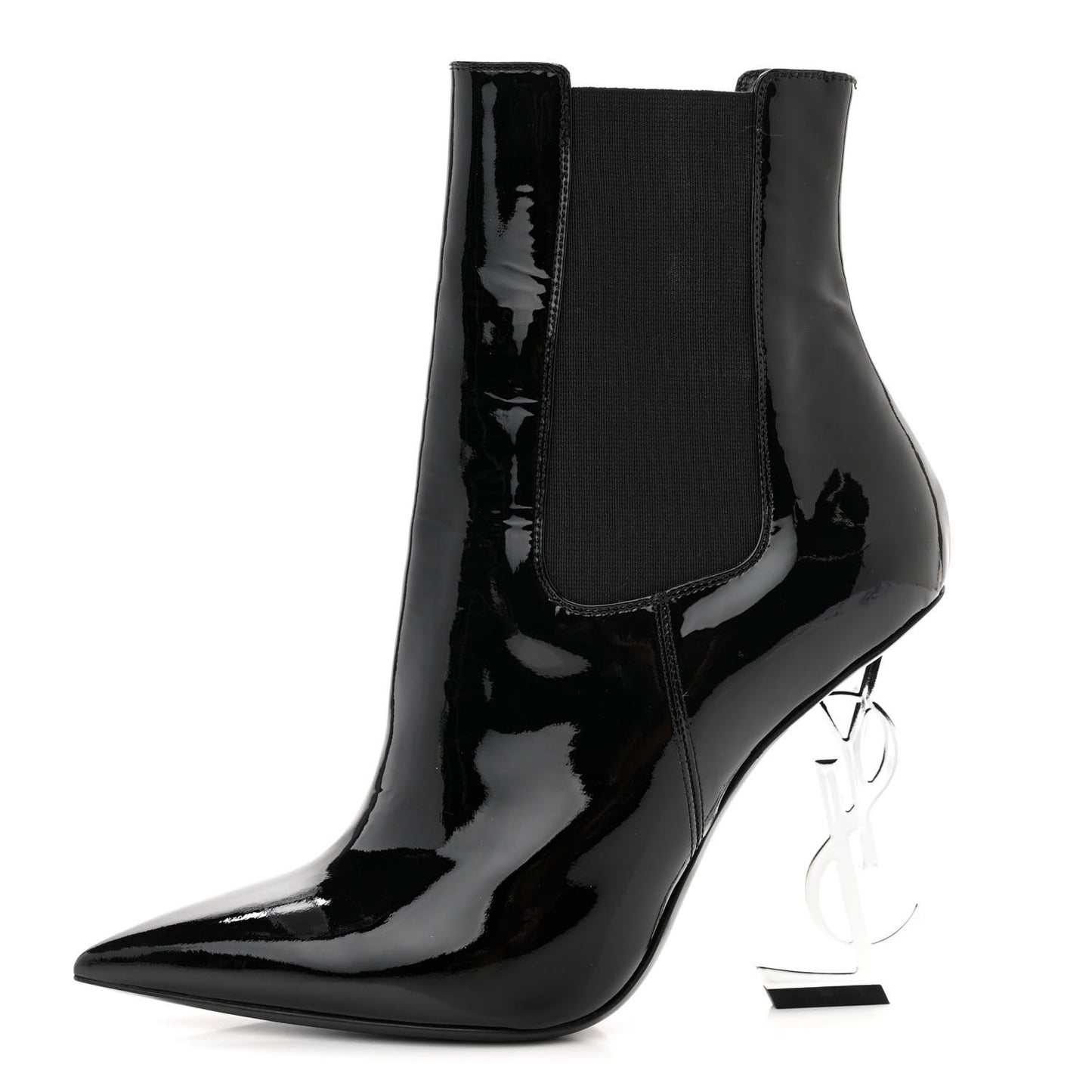 Patent Opyum Ankle Booties 36 Black