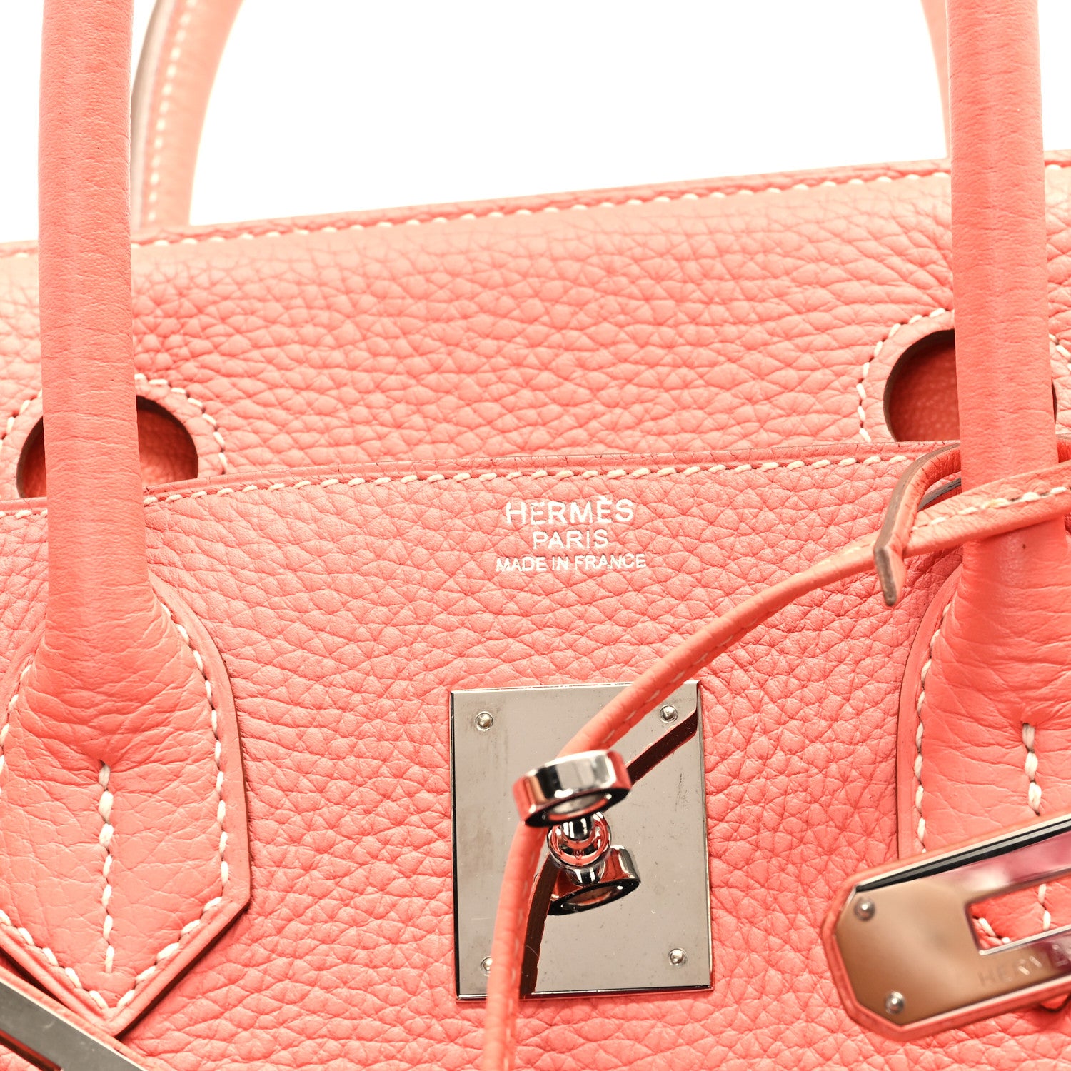 Hermes Togo BIRKIN 30 Crevette 6 of 12