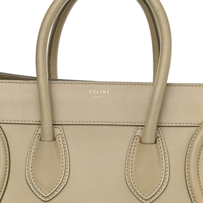 Celine Smooth Calfskin Mini Luggage Mastic 8 of 22