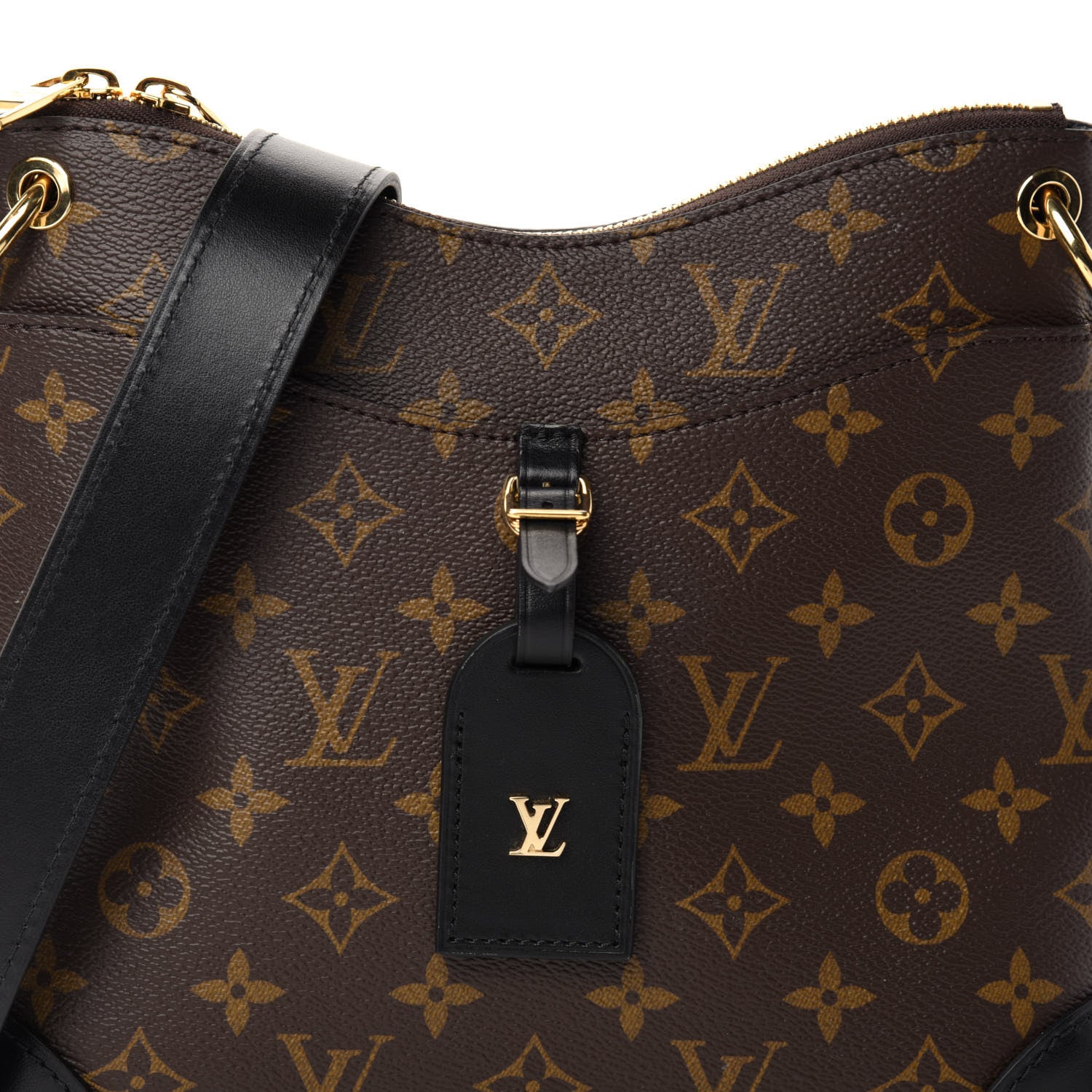 Louis Vuitton Monogram Odeon PM Black 10 of 10