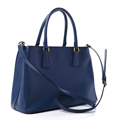 Prada Saffiano Lux Medium Tote Bluette 2 of 4