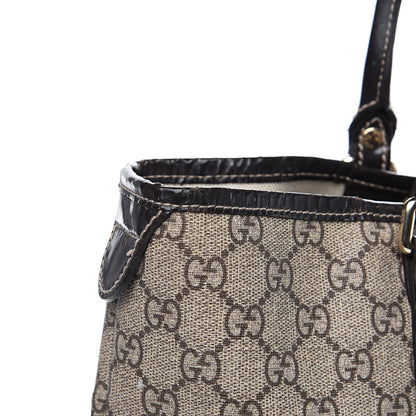 Gucci GG Plus Monogram Tattoo Heart Medium Joy Tote Dark Brown 11 of 16