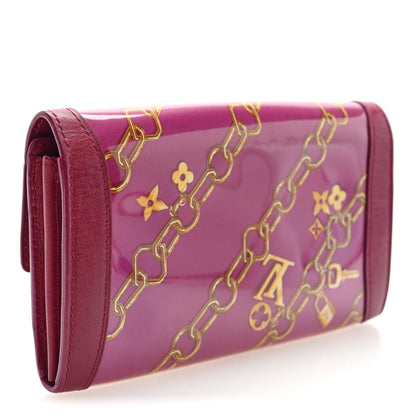 Louis Vuitton Monogram Charms Cabas Porte-Monnaie Wallet Fuchsia 3 of 6
