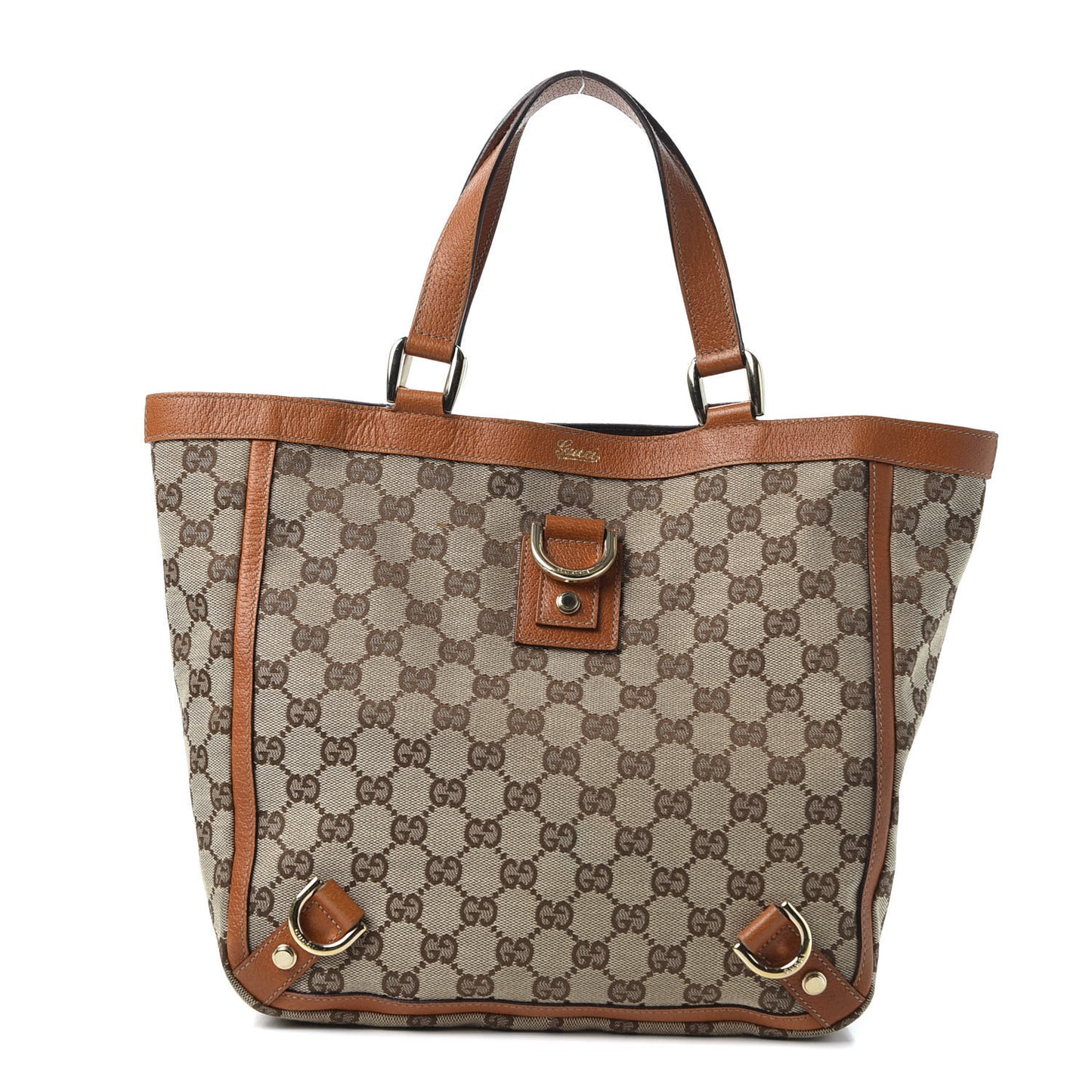 Monogram Abbey Small Tote Brown