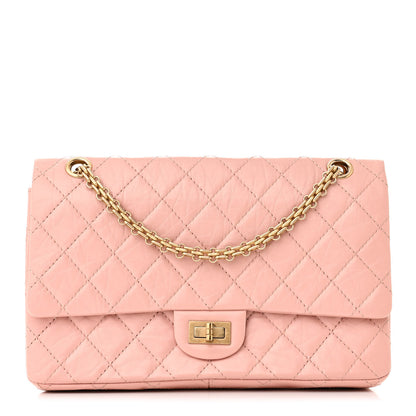 Chanel Aged Calfskin Quilted 2.55 Reissue 226 Flap Pink 1 of 10