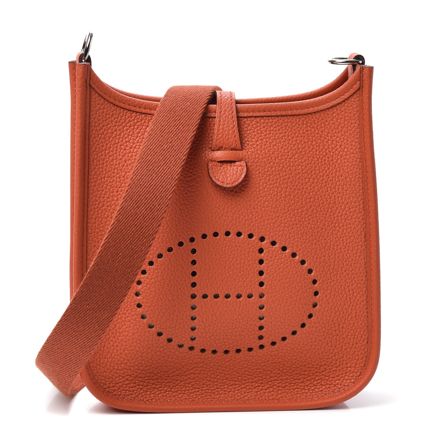 Hermes Taurillon Maurice Evelyne TPM Terre Battue Cuivre 1 of 9