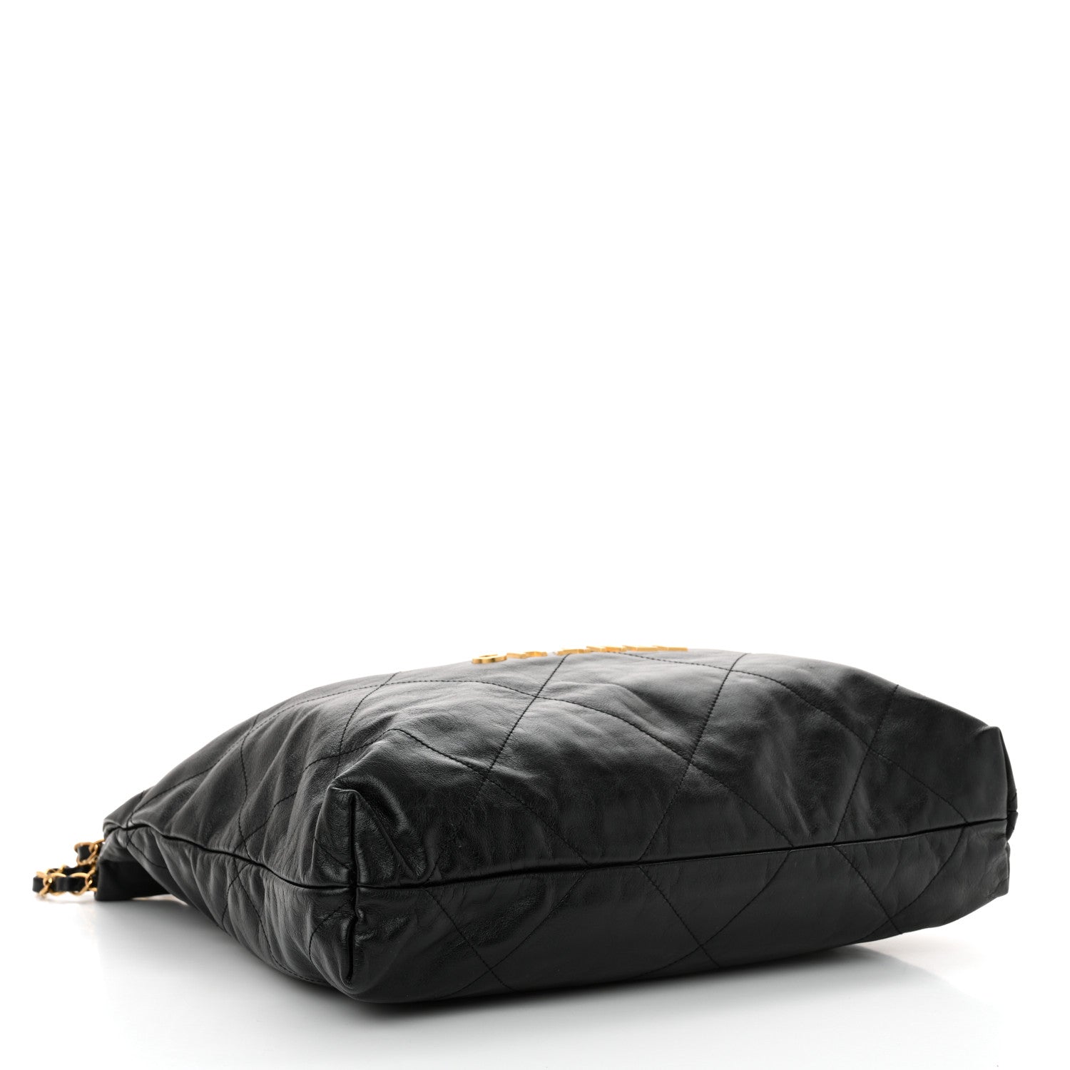Chanel Shiny Calfskin Quilted Chanel 22 Black 5 of 13