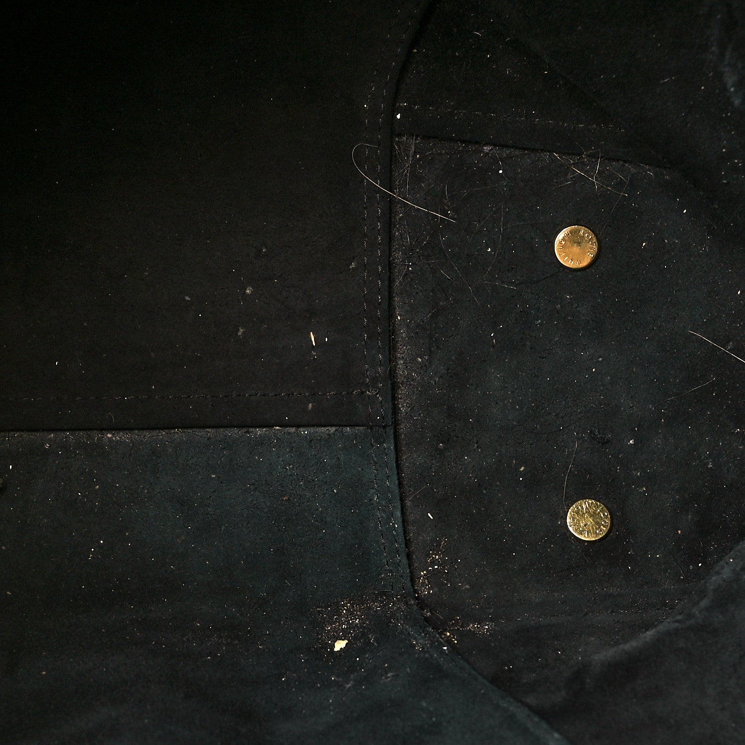 Louis Vuitton Cuir Orfevre Veau Cachemire Tote W GM Black 12 of 19