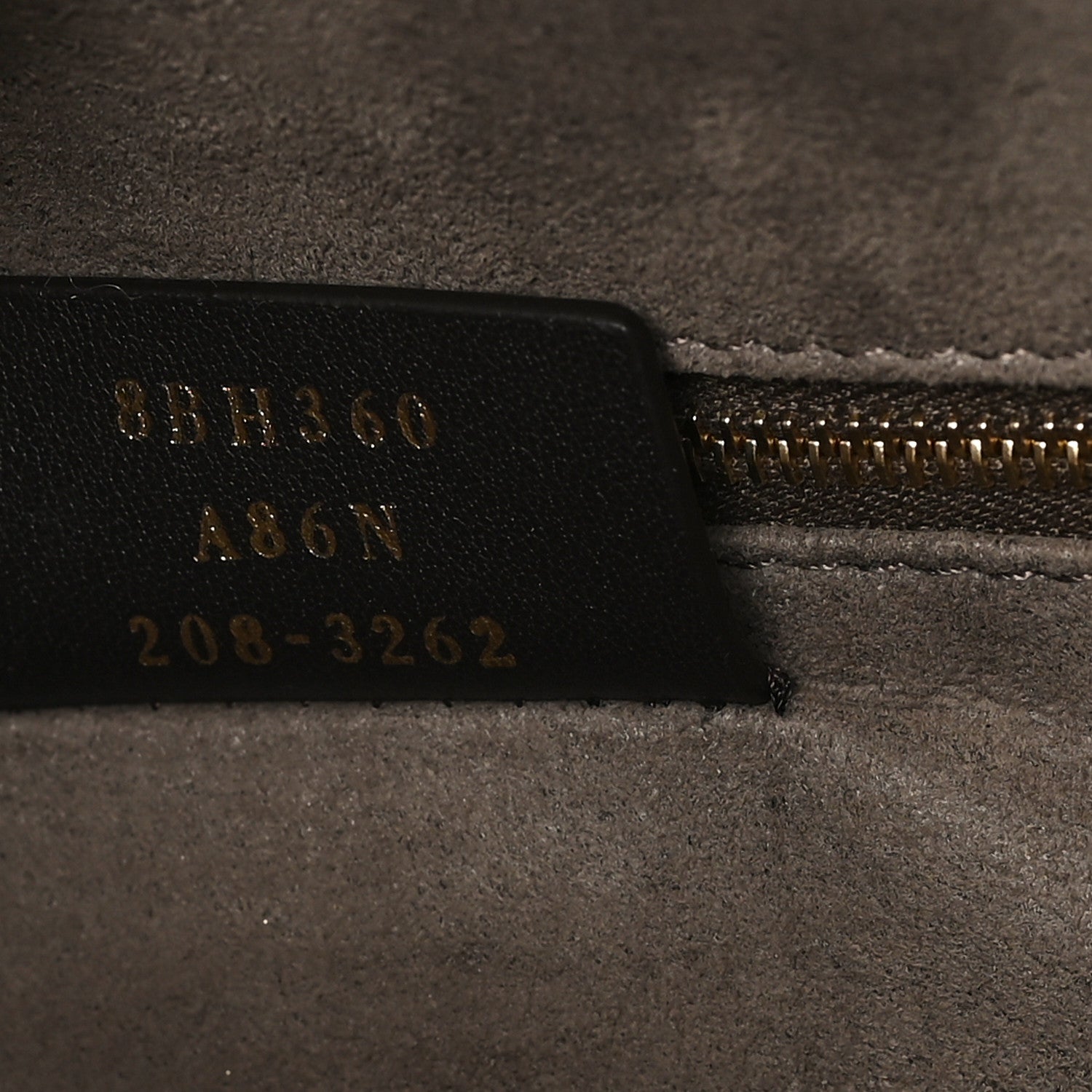 Fendi Glazed Fabric Vitello Century Plexiglass FF 1974 Stamp Patch Medium Runaway Shopper Tote Mogano Panna Black 7 of 12