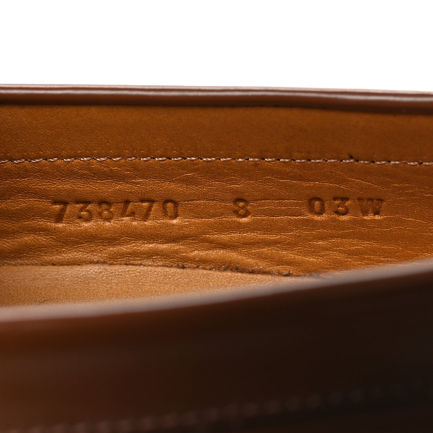 Calfskin Mens Interlocking G Millennial Ribot Loafers 8 Cuir