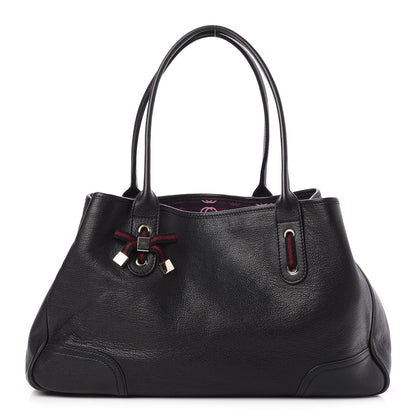 Gucci Calfskin Medium Princy Tote Bag Black 1 of 7