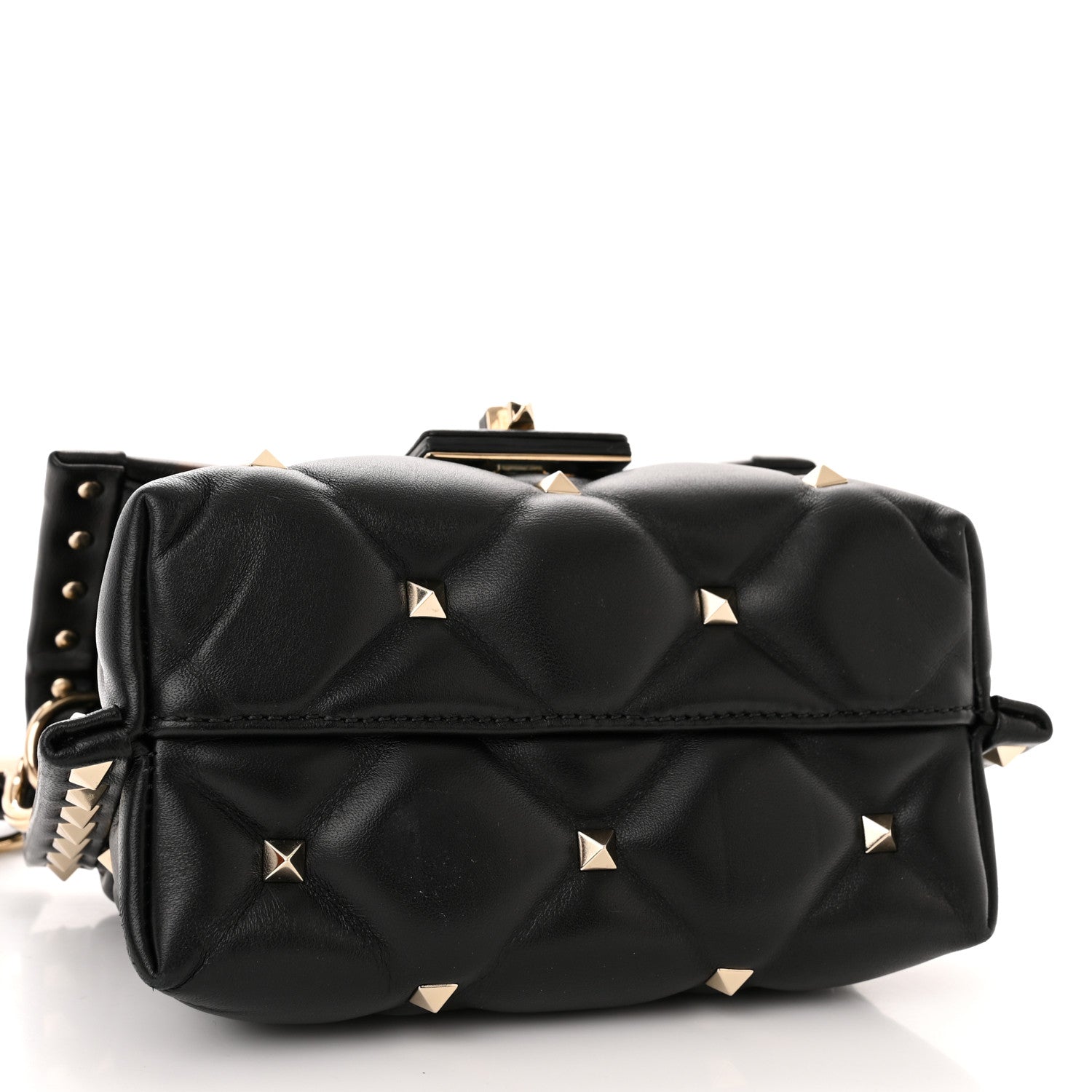Valentino Garavani Nappa Mini Candystud Top Handle Bag Black 4 of 9