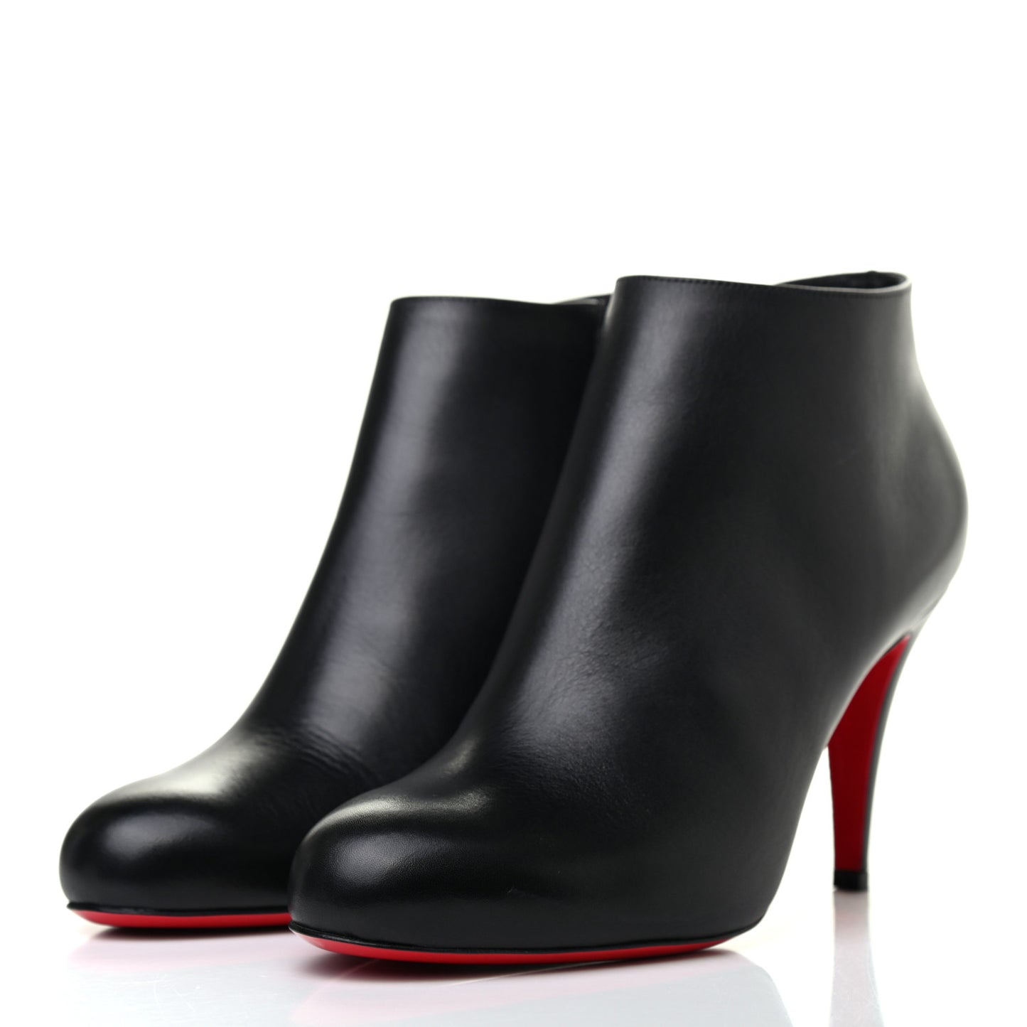 Calfskin Belle 85 Ankle Boots 38 Black