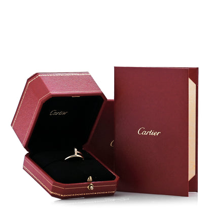 Cartier 18K Yellow Gold Diamond Juste Un Clou Ring 49 4.75 5 of 5