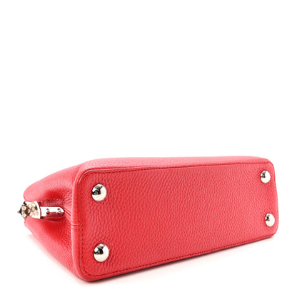 Louis Vuitton Taurillon Snakeskin Capucines BB Rubis 4 of 9