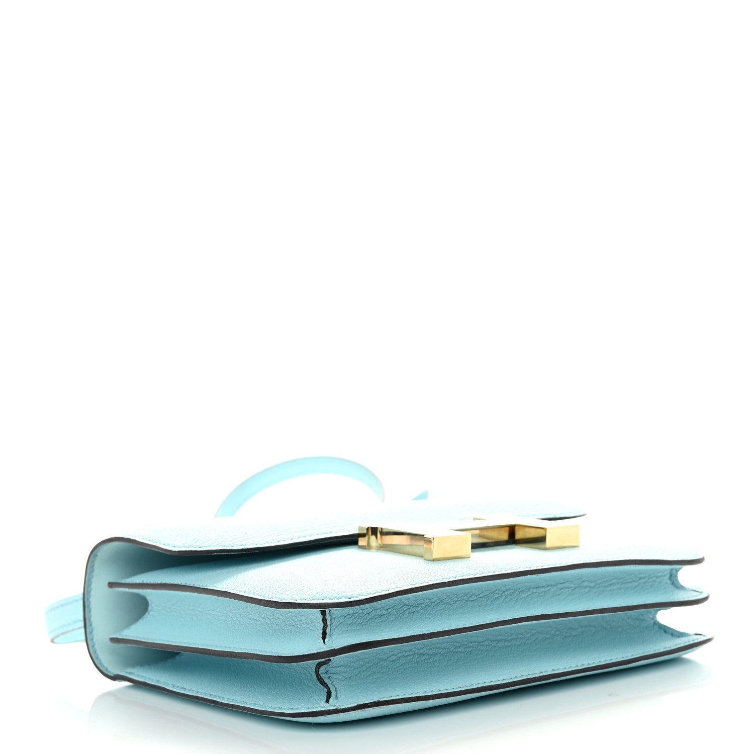 Hermes Chevre Mysore Constance 18 Bleu Zephyr 5 of 12