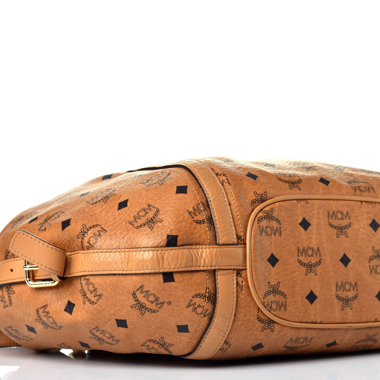 Visetos Drawstring Shopper Cognac