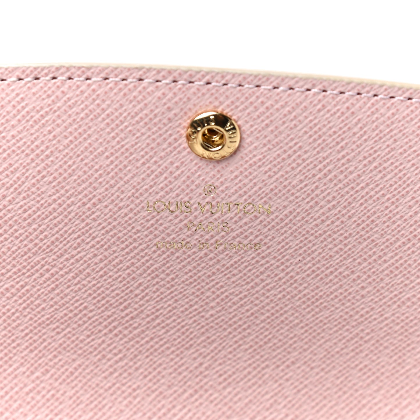 Damier Azur Emilie Wallet Rose Ballerine