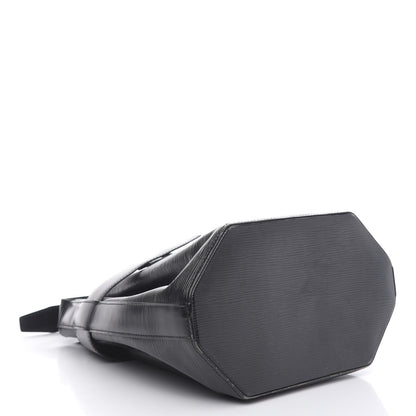 Louis Vuitton Epi Sac D'Epaule Black 4 of 12