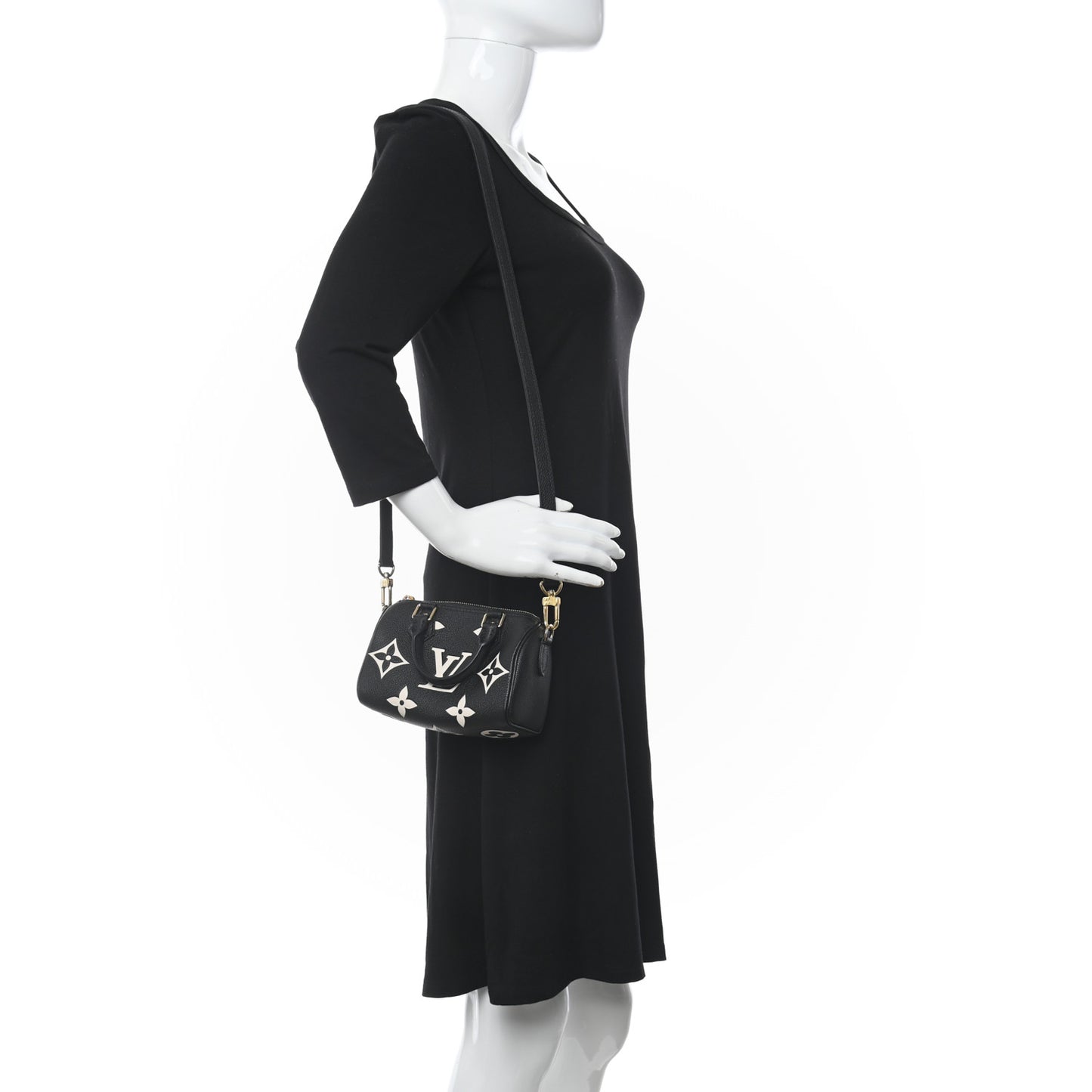 Empreinte Monogram Giant Nano Speedy Black Beige