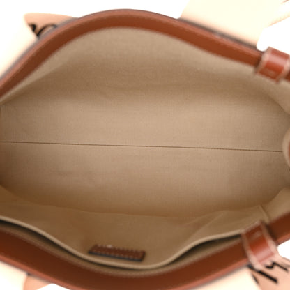 Chloe Calfskin Medium Woody Ribbon Tote Sepia Brown 5 of 13