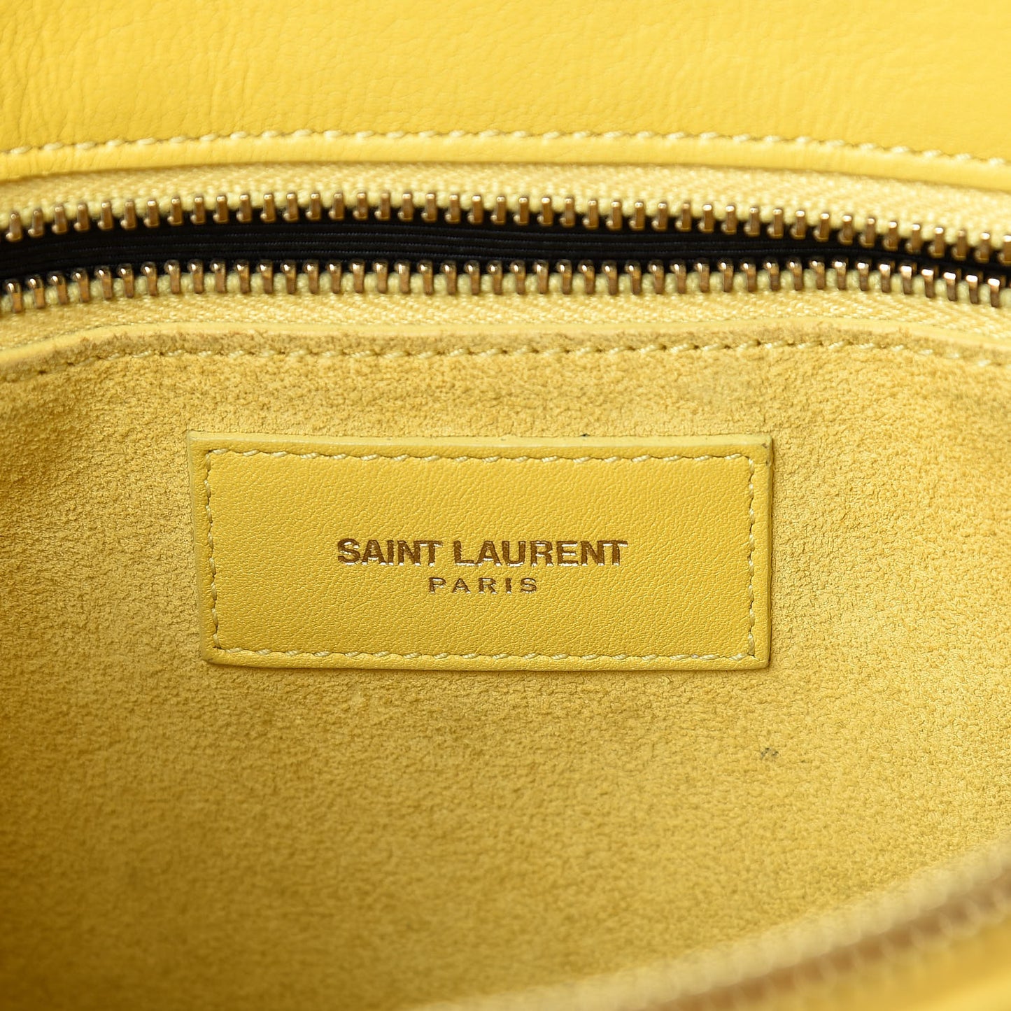 Calfskin Small Sac De Jour Yellow