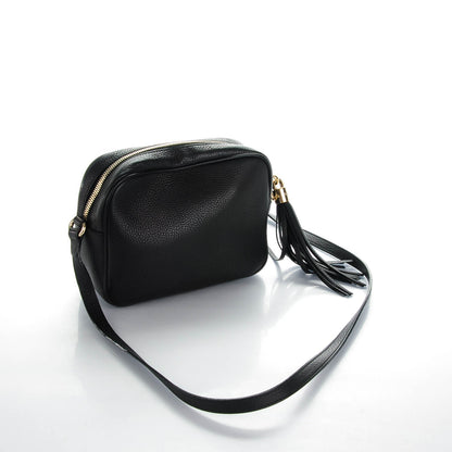 Gucci Pebbled Calfskin Small Soho Disco Bag Black 3 of 7