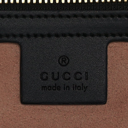 Gucci GG Supreme Monogram Bees Print Small Day Backpack Beige Oro Black 5 of 12