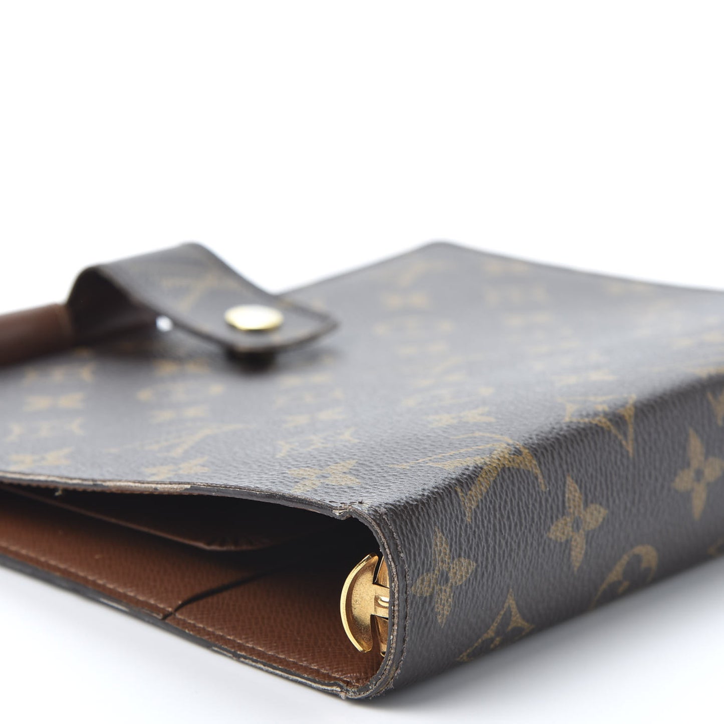 Monogram Large Ring Agenda Cover