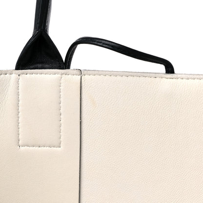 Bottega Veneta Nappa Maxi Intrecciato Arco Tote Black White 13 of 16