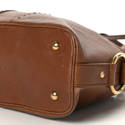 Saint Laurent Calfskin Medium Muse Tan 9 of 10