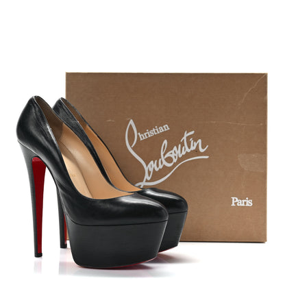 Christian Louboutin Kid Victoria 160 Pumps 39.5 Black 9 of 9