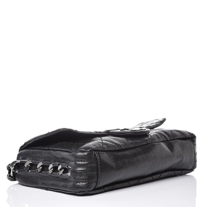 Chanel Glazed Caviar Quilted Modern Chain Flap Black 4 of 7