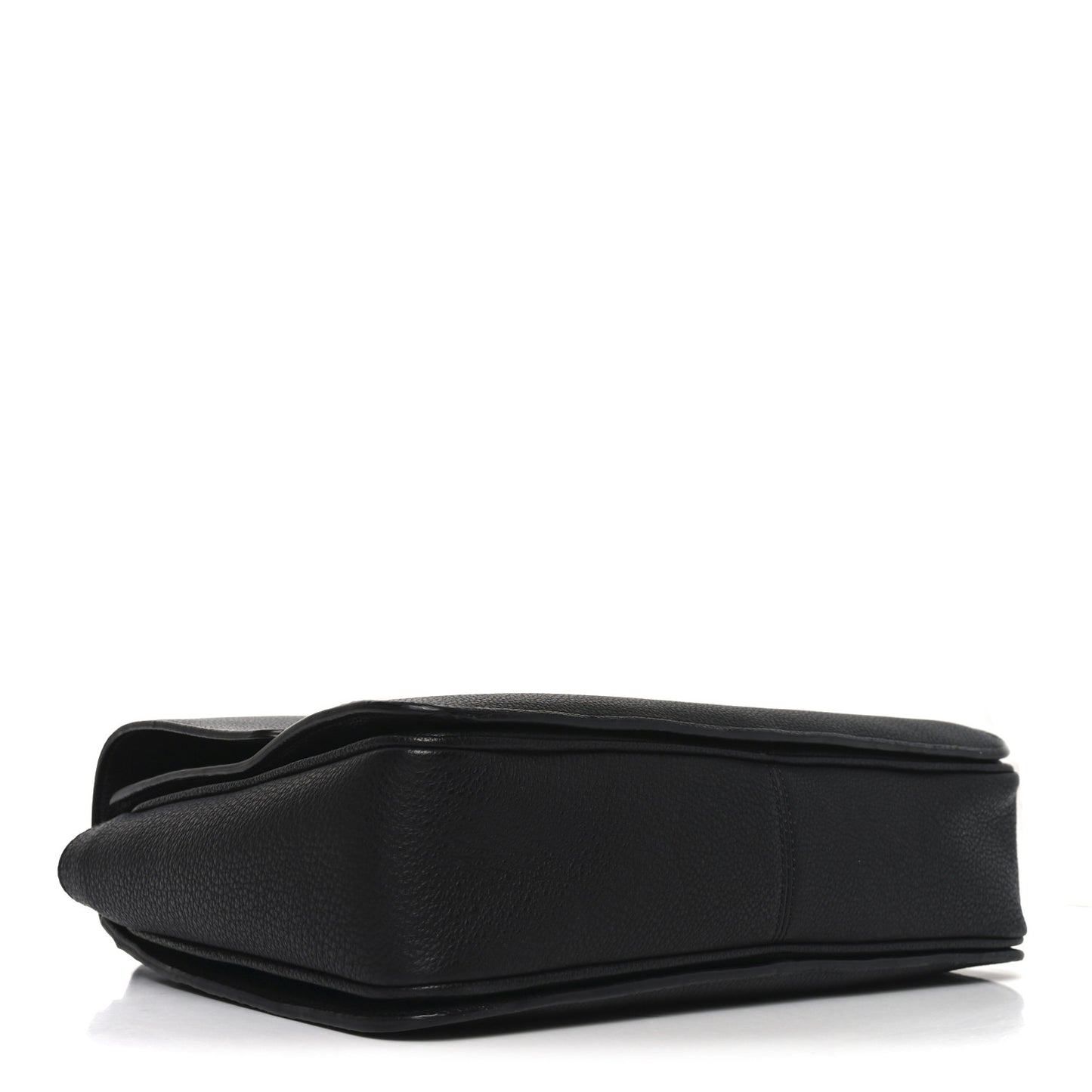 Grainy Calfskin Large Bayswater Shoulder Bag Black