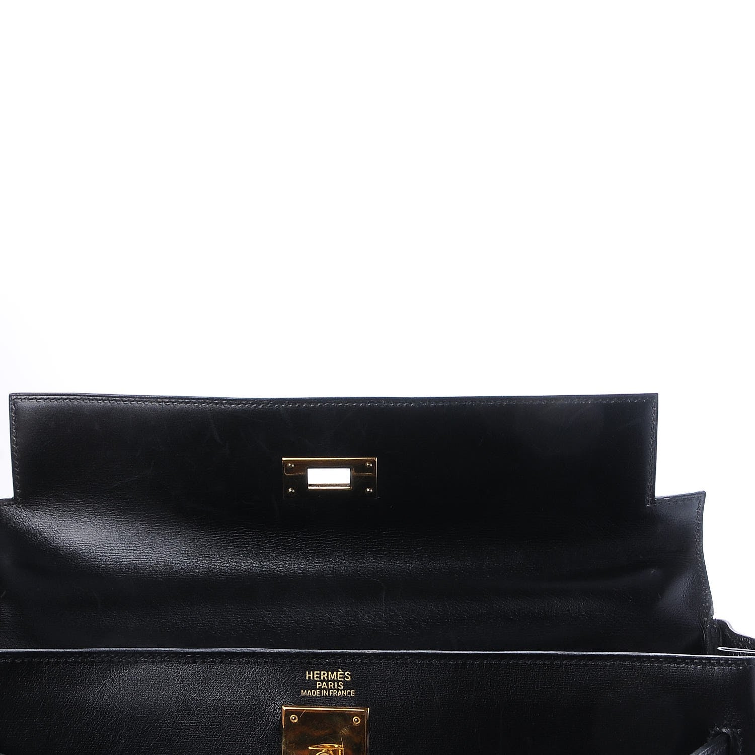Hermes Box Kelly Retourne 32 Black 9 of 30
