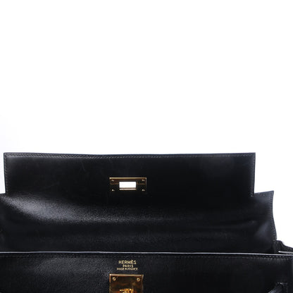 Hermes Box Kelly Retourne 32 Black 9 of 30
