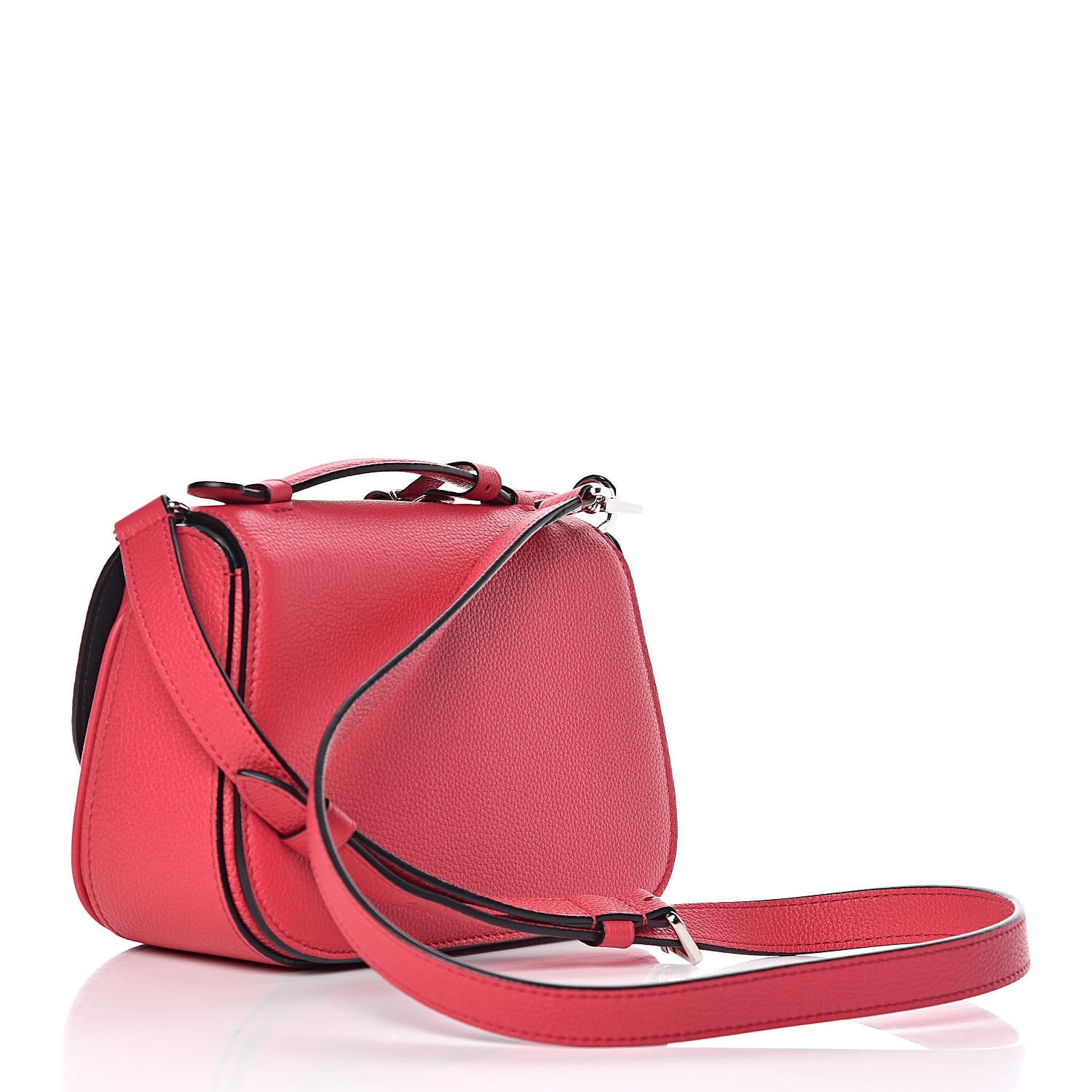 Louis Vuitton Grained Calfskin Vivienne NM Framboise 3 of 14